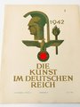 "Die Kunst im deutschen Reich"  Grossformatiges Heft Folge 7, Juli 1942