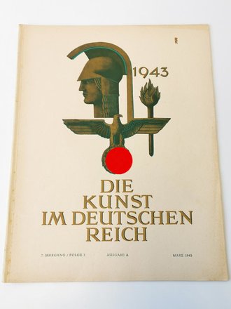 Die Kunst im deutschen Reich Grossformatiges Heft Folge...