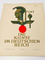 "Die Kunst im deutschen Reich"  Grossformatiges Heft Folge 10, Oktober 1943