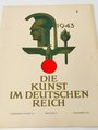 "Die Kunst im deutschen Reich"  Grossformatiges Heft Folge 12, Dezember 1943