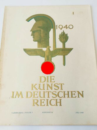 "Die Kunst im deutschen Reich"  Grossformatiges...