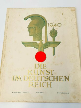 "Die Kunst im deutschen Reich"  Grossformatiges...