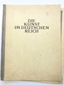 Einbanddecke zum grossformatigen Heft "Die Kunst im deutschen Reich" für das Jahr 1942, konnte separat zum Heft bestellt werden