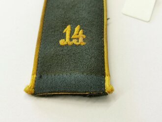 Einzelne, frühe Schulterklappe, Regiment 14,...