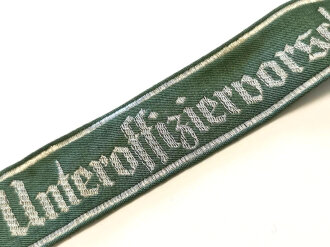 Heer, Ärmelband Unteroffiziersvorschule, Länge 40 cm, ungetragenes Stück