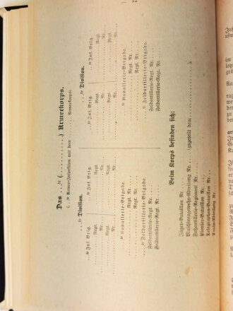 Dienstunterricht für den Infanteristen des Deutschen Heeres , Ausbildungsjahr 1914/15 mit 219 Seiten. Ungewöhnlicher, originaler Einband