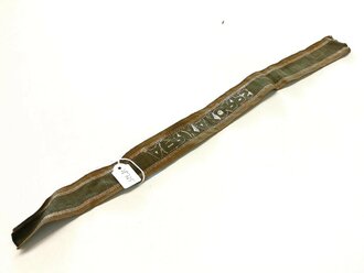 Ärmelband "Afrikakorps", Länge 41cm, Spuren von Stecknadeln