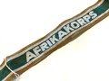 Ärmelband "Afrikakorps", Länge 41cm, Spuren von Stecknadeln