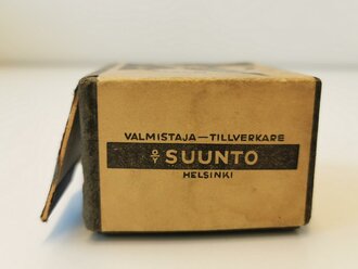 Finnland 2. Weltkrieg, Armkompass in neuwertigem Zustand, im zugehörigen Umkarton mit Bedienanweisung