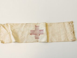 Sanitätsdienst, Armbinde,Stempel "Kommissar der...