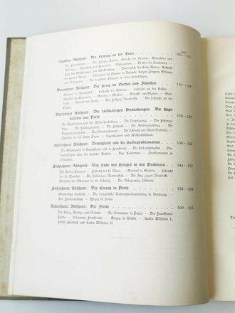 Der Krieg gegen Frankreich 1871 - 71, ca. A4, 163 Seiten