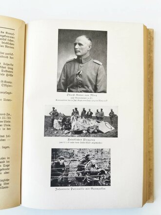 Erinnerungsblätter deutscher Regimenter - Bayerische Armee, Das k.B.10. Infanterie Regiment König, A5, datiert 1925, 423 Seiten