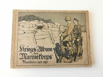 Kriegs-Album des Marinekorps Flandern 1914-1917, 192 Seiten, A4