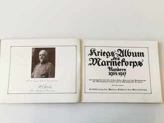 Kriegs-Album des Marinekorps Flandern 1914-1917, 192 Seiten, A4