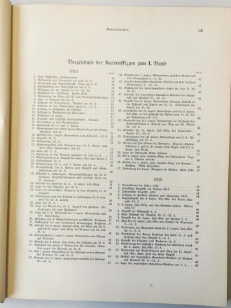 Das Bayernbuch vom Weltkriege 1914 - 1918, Band I+II, datiert 1930, insgesamt 897 Seiten