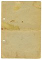 Ausweis für Teil-Fliegergeschädigte aus Dortmund, A5, datiert 1944