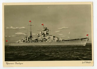 Ansichtskarte Kriegsmarine, "Schwerer Kreuzer",...