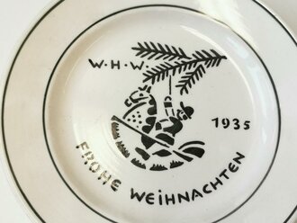 Winterhilfswerk Teller "Frohe Weihnachten 1935"...