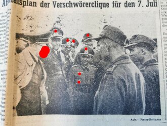 Völkischer Beobachter, Norddeutsche Ausgabe, 225. Ausgabe, 12. August 1944 "Sowjets vor Ostpreußen geschlagen"