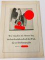 Der Gauring - "Durch Kampf zum Sieg", Kassel, datiert Juni 1943