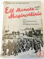 "Elf Monate hinter der Maginotlinie", A5, datiert 1941, 144 Seiten