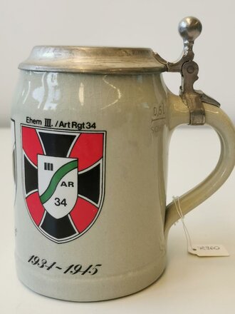 Bierkrug Bundeswehr "Artillerie"