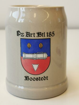 Bierkrug Bundeswehr "Pz Art Btl 185 Boostedt"