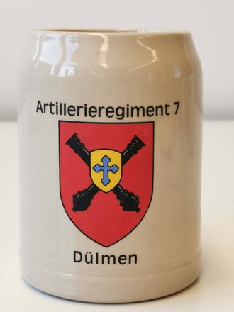 Bierkrug Bundeswehr "Artillerieregiment 7 Dülmen"