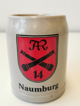 Bierkrug Bundeswehr "Artillerieregiment 14 Naumburg"