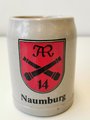 Bierkrug Bundeswehr "Artillerieregiment 14 Naumburg"