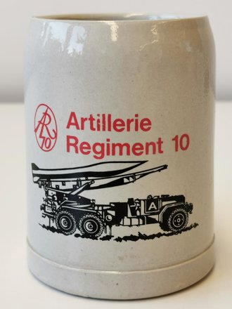 Bierkrug Bundeswehr "Artillerieregiment 10"