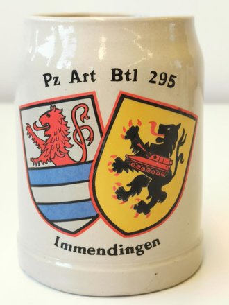 Bierkrug Bundeswehr "Panzerartilleriebattaillon 295 Immendingen"