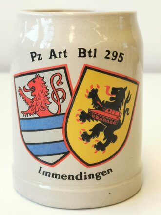 Bierkrug Bundeswehr "Panzerartilleriebattaillon 295...