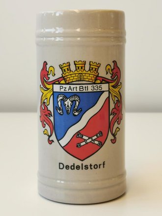 Bierkrug Bundeswehr "Panzerartilleriebataillon 335 Dedelstorf"