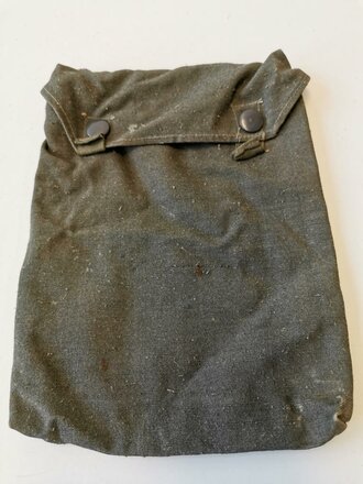 Tasche für die Gasplane der Wehrmacht, getragenes...
