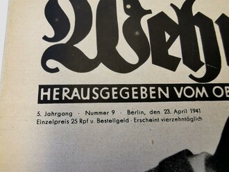 Die Wehrmacht - "20. April 1941", Nummer 9, 23....