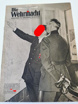 Die Wehrmacht - "Der Führer mit Generalfeldmarschall v. Bock", Nummer 1, 1. Januar 1942