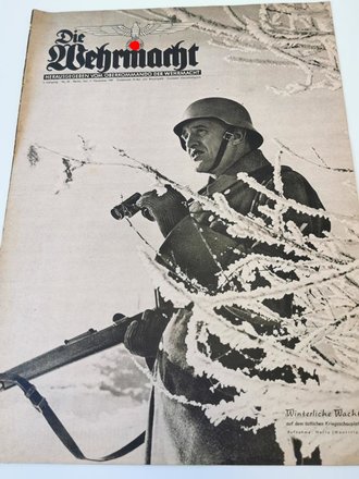 Die Wehrmacht - "Winterliche Wacht", Nummer 26,...