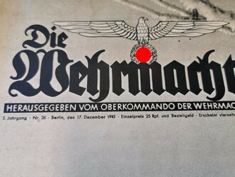 Die Wehrmacht - "Winterliche Wacht", Nummer 26,...