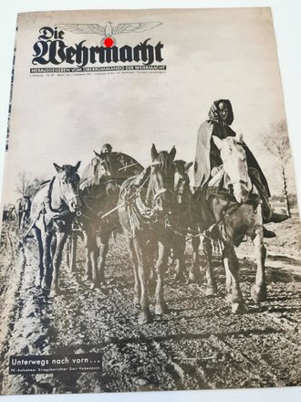 Die Wehrmacht - "Unterwegs nach vorn...", Nummer 25, 3. Dezember 1941