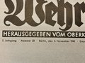 Die Wehrmacht - "1000 von 657948!", Nummer 23, 5. November 1941