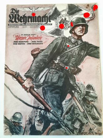 Die Wehrmacht - "Unsere Infanterie", Nummer 12,...
