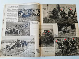 Die Wehrmacht - "Unsere Infanterie", Nummer 12, Zweite Juni Ausgabe 1938, Einband gerissen