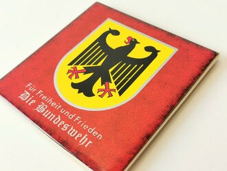 Bundeswehr, dekorative Fliese "Für Freiheit und...