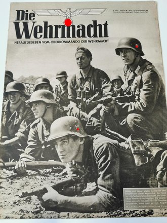 Die Wehrmacht - "Infanteristen sammeln sich zum Angriff" Nummer 20, 23. September 1942