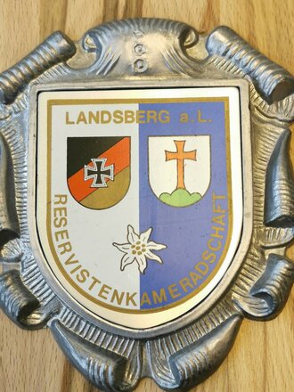 Bundeswehr, dekorative Wandtafel "Landsberg.a.L....