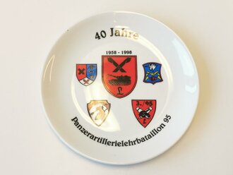 Bundeswehr, dekorative Teller "40 Jahre...