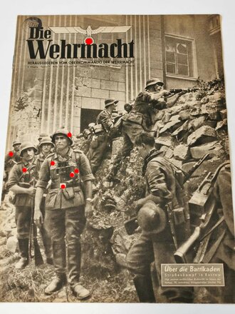 Die Wehrmacht - "Über die Barrikaden" Nummer 17, 12. August 1942