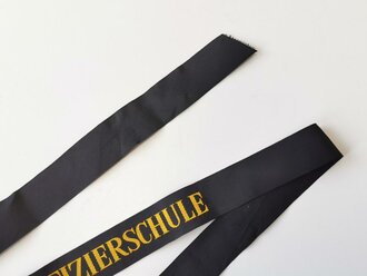 Bundesmarine, Mützenband "Unteroffiziersschule", Länge 150 cm