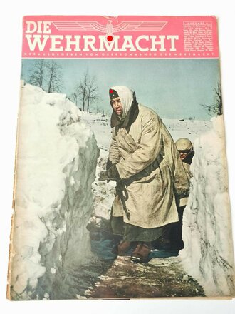 Die Wehrmacht - Nummer 3, 3. Februar 1943, Einband gerissen